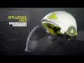 Code 115510 - Casque électricien ONYX 2 + visière escamotable