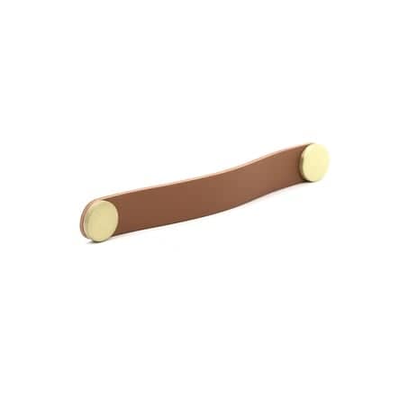 Code 201848 - Cuir beige / pastille dorée