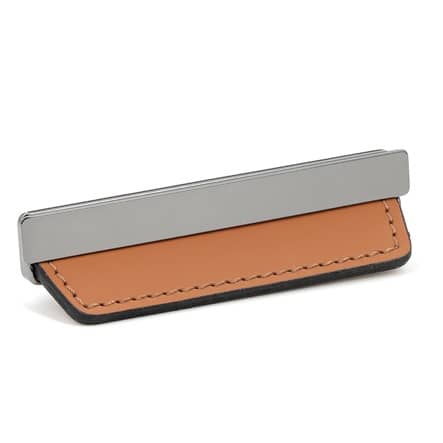 Code 202520 - Cuir caramel rectangulaire