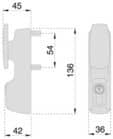 Code 000655 - Bouton fixe et cylindre