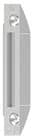 Code 001078 - Gâche bois - jeu de 4 mm - à toupiller - A8