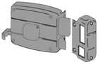 Code 001827 - À tirage bouton intérieur varié