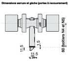 Code 002492 - Serrure V 6500