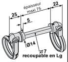 Code 003024 - Anneau double