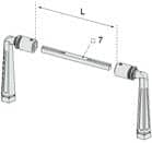 Code 003185 - Béquille double rustique
