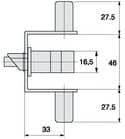 Code 006993 - Serrure pour portillon de piscine Stremler