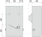 Code 008750 - Boîte à clés en applique