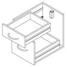 Code 020010 - Verrou compact électromagnétique