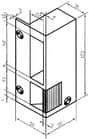 Code 020090 - N°3 pour serrure verticale