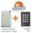 Code 029890 - Clavier à code avec module GSM et récepteur HF