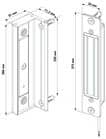 Code 029919 - Ventouse encastrée pour portail