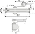 Code 051324 - Ferme-porte hydraulique GR010