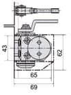 Code 052248 - Ferme-porte TS 77