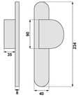 Code 066293 - Finition argent F1