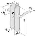 Code 067602 - Ensemble inox sur plaque ELA 31