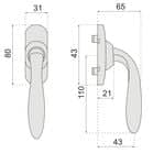 Code 070910 - Finition chromé velours