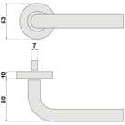 Code 071323 - Béquille double inox SJ94