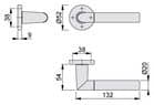 Code 072355 - Finition chromé / inox mat coloris F49/F9-2