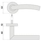 Code 073346 - Béquille double inox SJ31