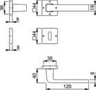 Code 073531 - Finition chromé coloris mat F94-1