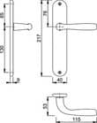 Code 073552 - Finition chromé mat coloris F94-1