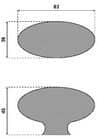 Code 074984 - Bouton simple Régence