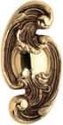 Code 075047 - Bouton simple Louis XV