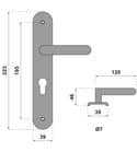 Code 078008 - Finition nickelé mat