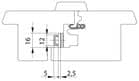 Code 081004 - Verrou semi-fixe à levier