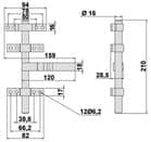 Code 083118 - Verrou vervelle à patte