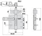 Code 083167 - Acier zingué blanc