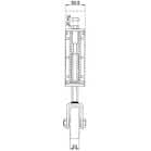 Code 083447 - Roue de guidage fixe portail battant