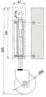 Code 083447 - Roue de guidage fixe portail battant
