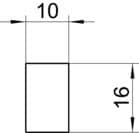 Code 094997 - Cale d'étanchéité porte fermière