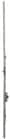Code 097776 - Crémone F15 cote D fixe / D variable