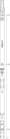 Code 099617 - Crémone inverseur F15 cote D fixe ajustable