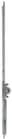 Code 099764 - Crémone inverseur F15 cote d fixe recoupable