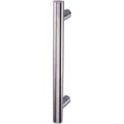 Code 101536 - Poignée de tirage inox EST.STG 122.32.400 : Ø 32 mm entaxe 200 mm