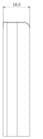 Code 102340 - Cache-douille broche