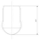 Code 102340 - Cache-douille broche