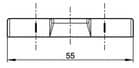 Code 102459 - Palier accrochage compas limiteur OF