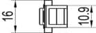 Code 102471 - Verrou semi-fixe à onglet complet