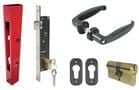 Code 121360 - Tube et serrure de base pour portail battant