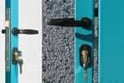 Code 121360 - Tube et serrure de base pour portail battant