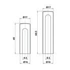 Code 121570 - Pour URSUS et EXACTA diamètre 16 mm