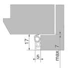 Code 122402 - Profilé en aluminium elro