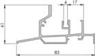 Code 126231 - Profil de seuil aluminium euro 47t