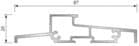 Code 126756 - Profil de seuil aluminium olt pvc