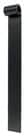 Code 129493 - Acier poudré polyester noir