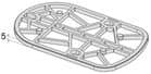 Code 129759 - Cale pour sabot tourniquet